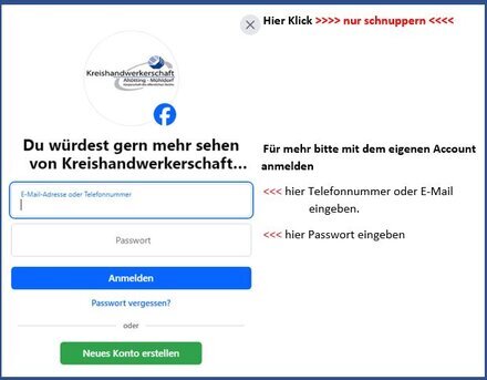 Nur schnuppern auf dem Facebook Account das x anklicken  ---  für mehr bitte den eigenen Facebook Account eingeben.