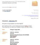 Einladung zum Radlausflug 2025 - der Schreiner-Innung - mehr Informationen mit einem KLICK auf das Bild
